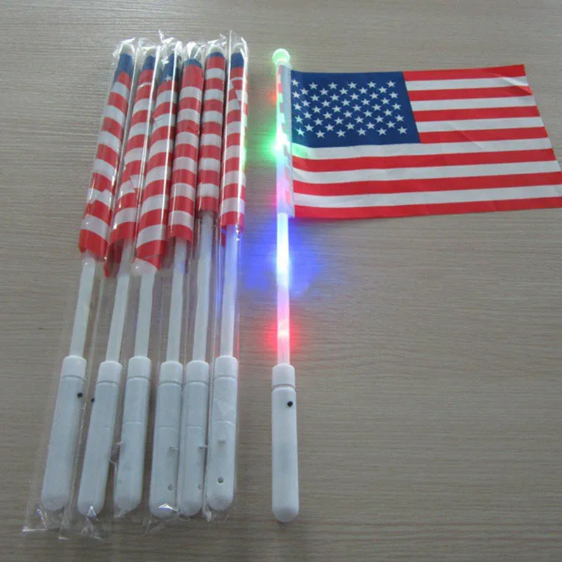 LED Hand Flag USA