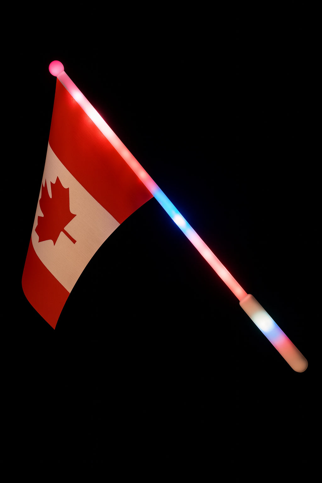 LED Hand Flag Canada