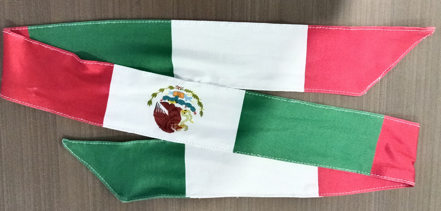 Mexico Patriotic National Head Bandana