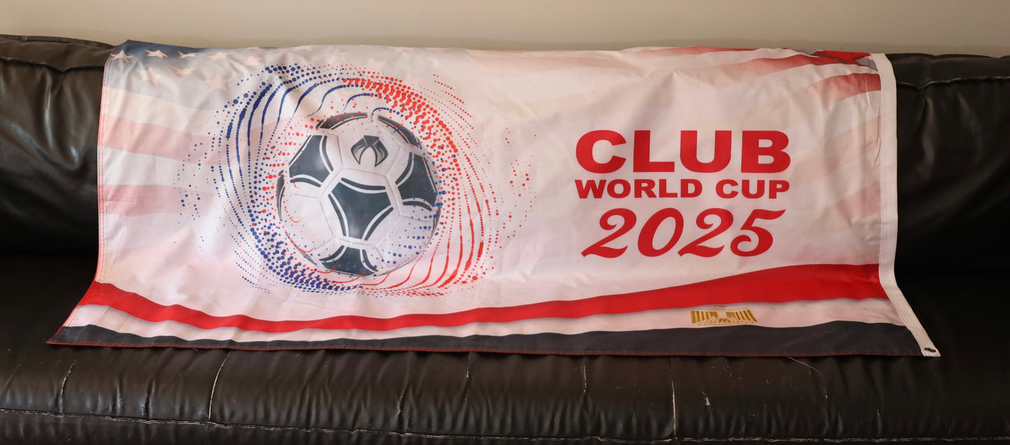 Al Ahly FC Flag: Egypt Soccer - Club World Cup 2025 3*5ft