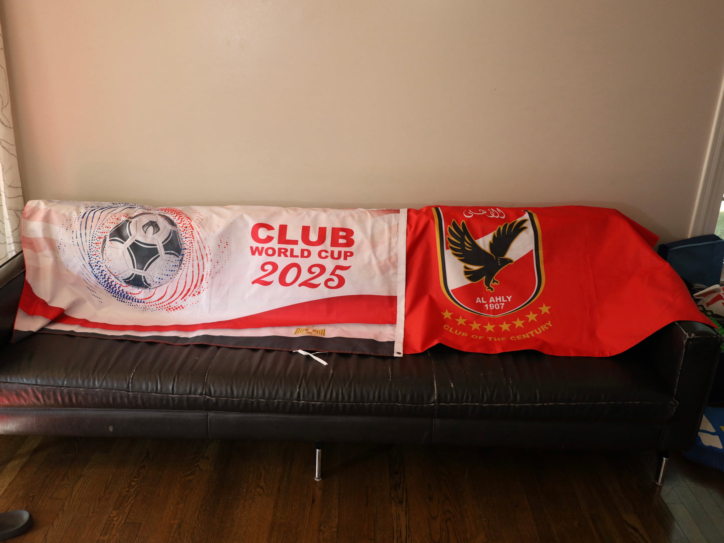 Al Ahly FC Flag: Egypt Soccer - Club World Cup 2025 3*5ft