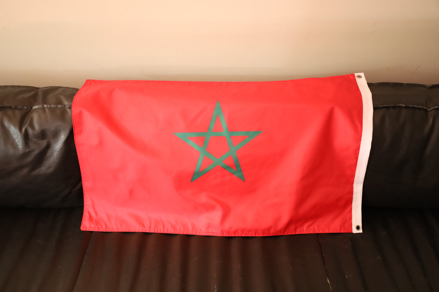 Morocco National Flag and Al Wydad SC Double Sided Flags 2*3 Ft