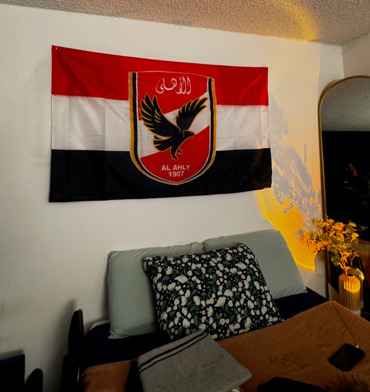 Al Ahly SC with Egypt National Flag, , Egypt Football , Stadium Outfit, Match Day Gift
