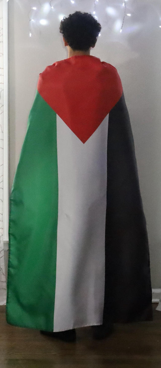 Palestine Cape Cloak Flag